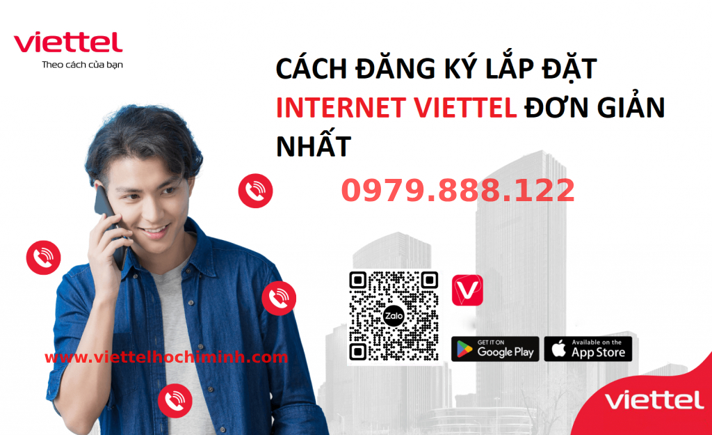 Cách đăng ký lắp đặt internet Viettel