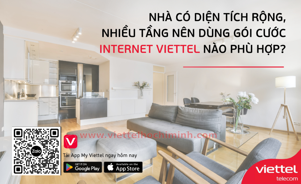 Giải pháp lắp đặt cho chung cư nhiều phòng internet Viettel