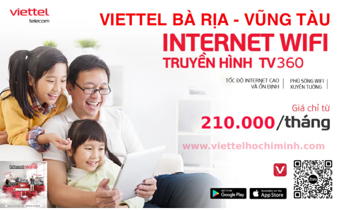Combo WIFI + Tivi Tốc độ 200Mbps Chỉ 210.000đ/tháng